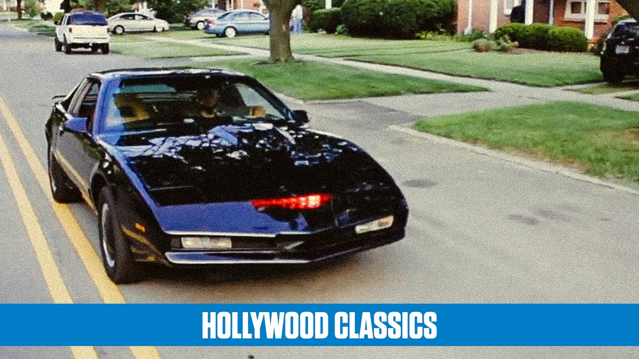 Homemade KITT 'Knight Rider' replica car