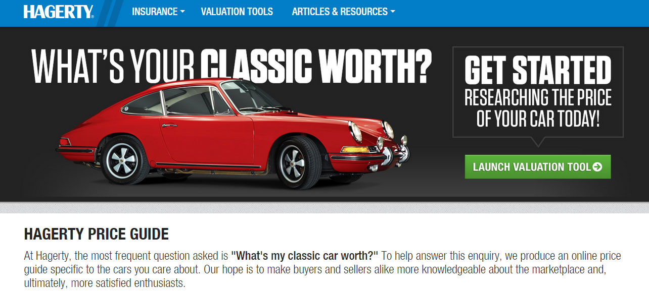 A Look Inside: The Hagerty Valuation Tool